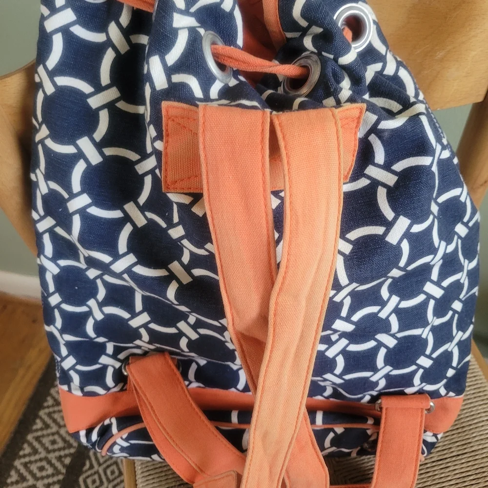 Ame & Lulu navy Game On Tennis backpack